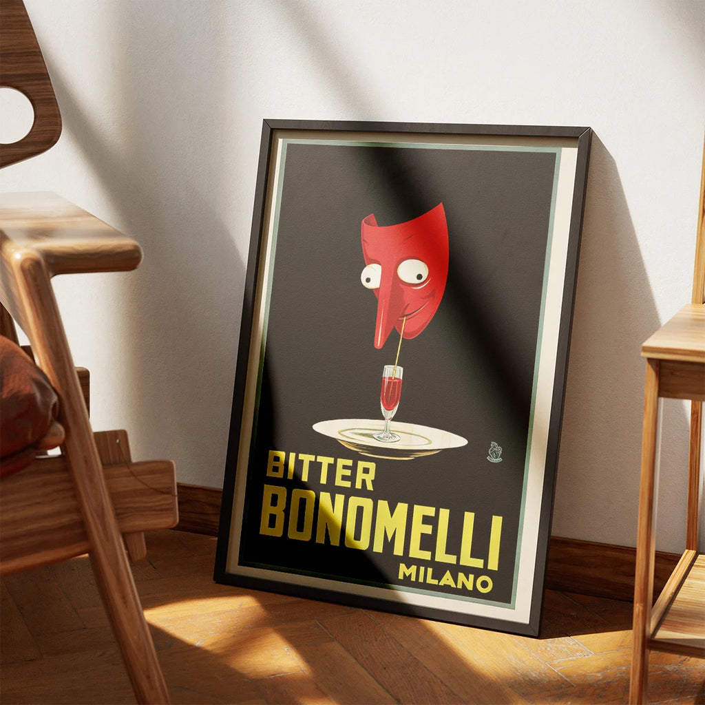 Bitter Bonomelli 1922 - Mario Pozzati - 35×50 cm – billede 3