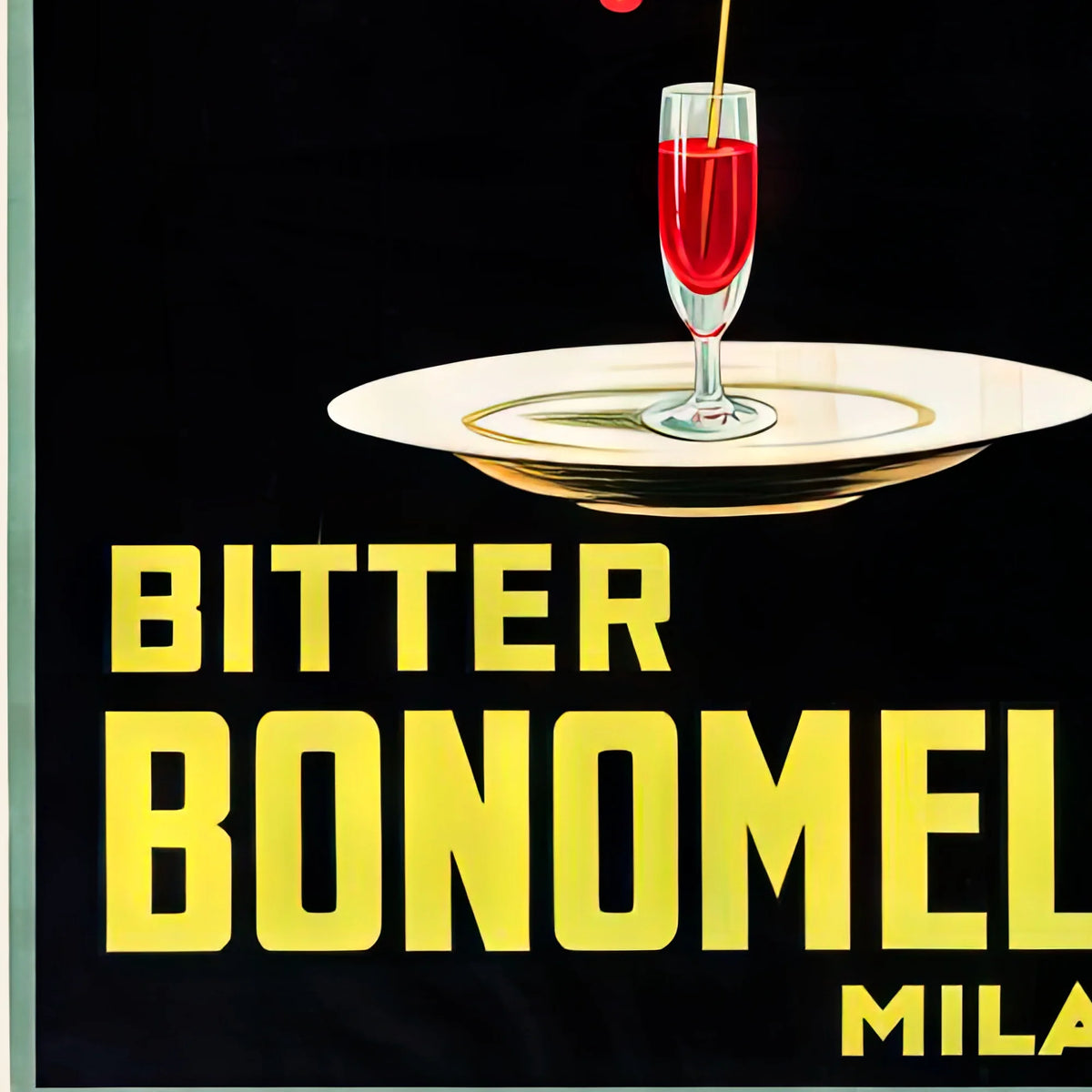 Bitter Bonomelli 1922 - Mario Pozzati - 35×50 cm – billede 4