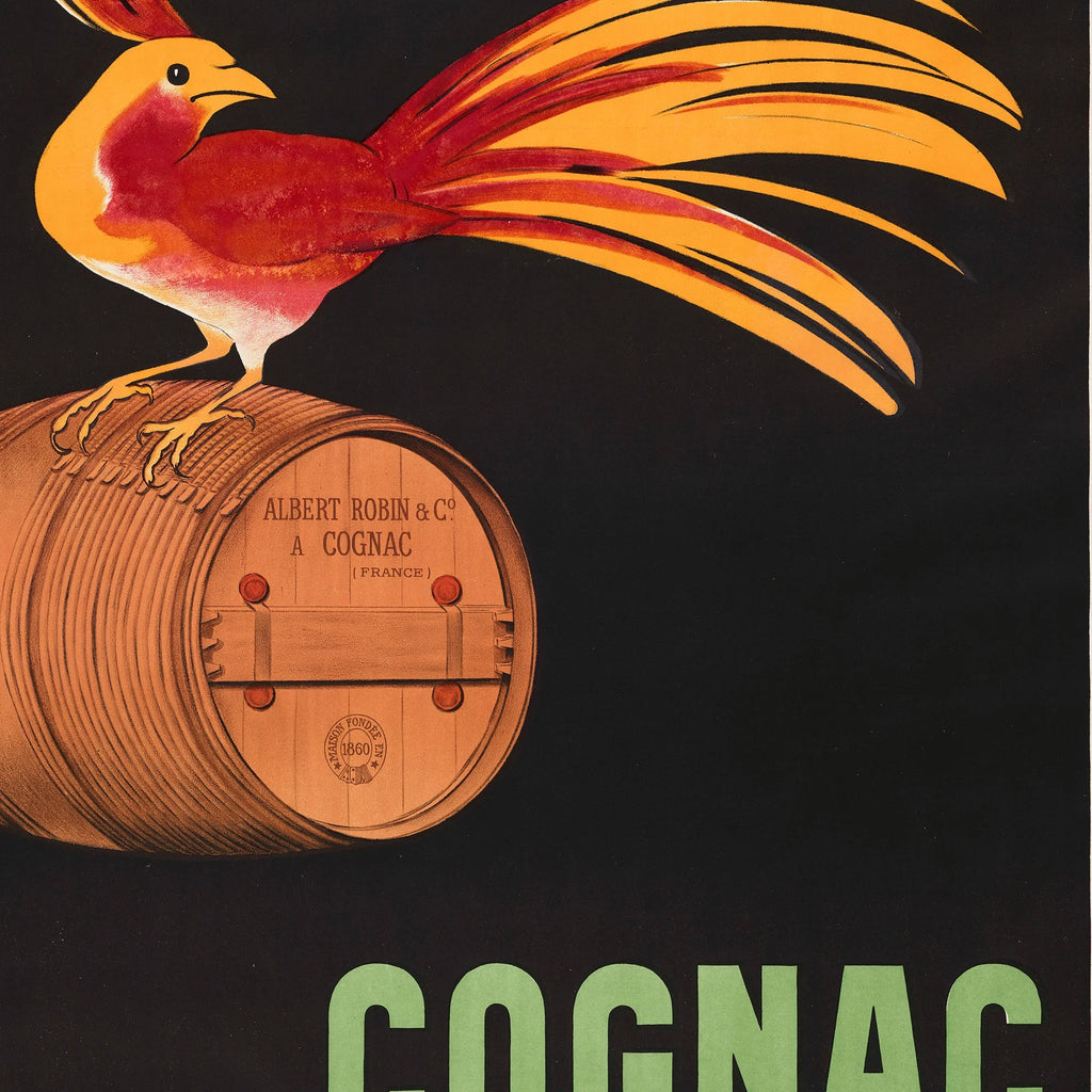 Cognac Albert Robin 1908 - Leonetto Cappiello – billede 4