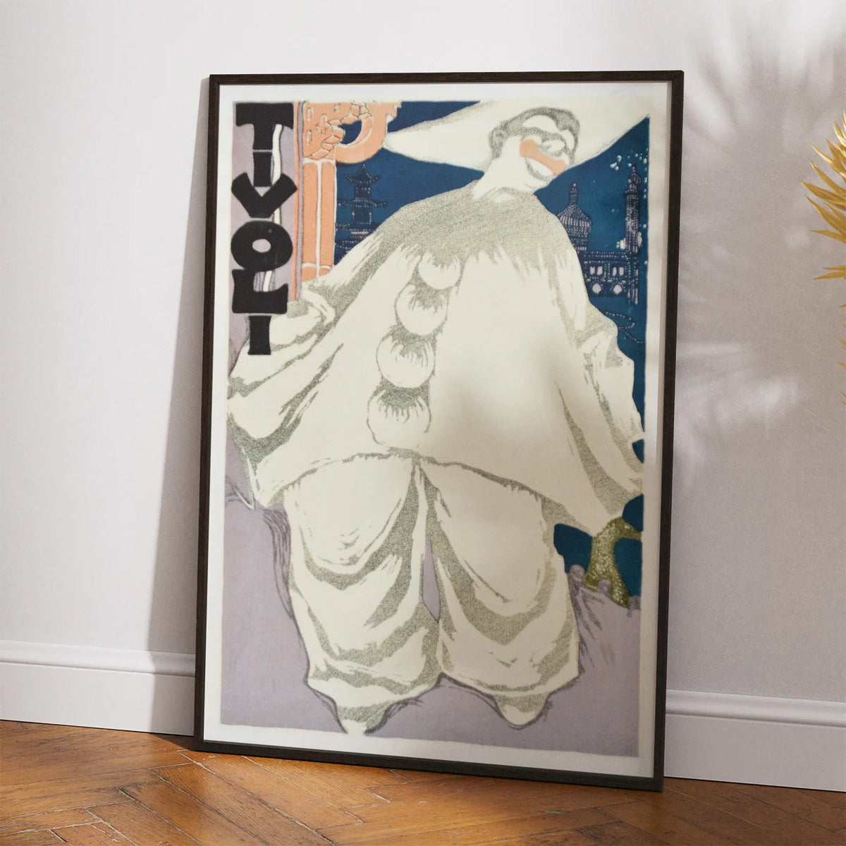 Tivoli 1924 - Pjerrot af Valdemar Andersen - 35×50 cm – billede 2