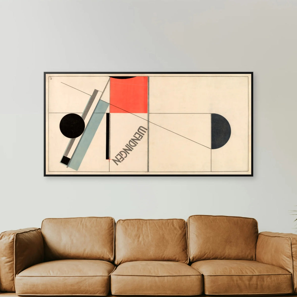 Wendingen 1921 - El Lissitzky - 80×40 cm – billede 2