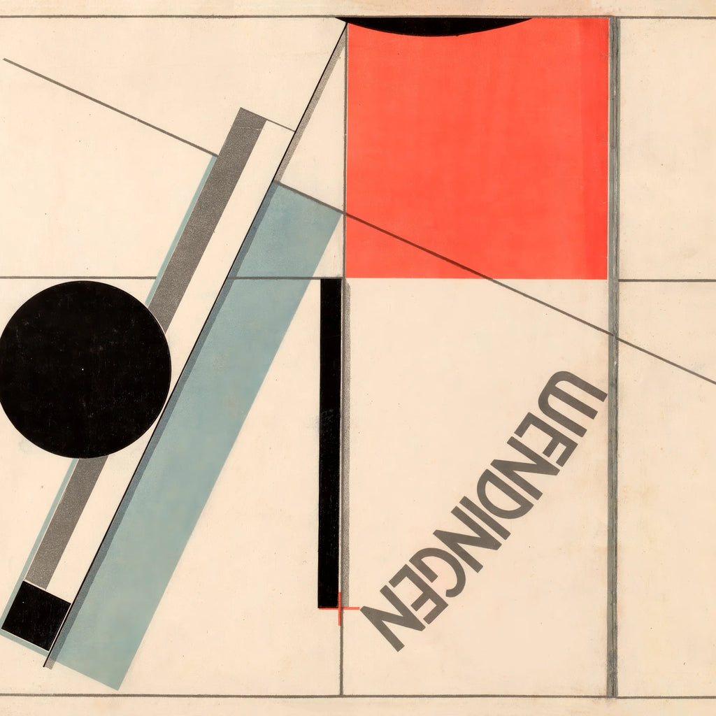 Wendingen 1921 - El Lissitzky - 80×40 cm – billede 4