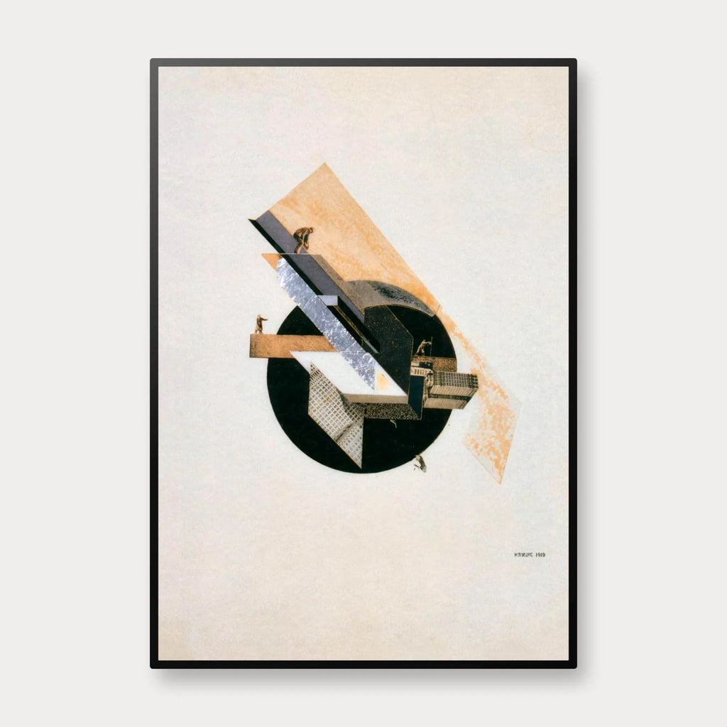 Den dynamiske by - Gustavs Klucis - 35×50 cm – billede 1