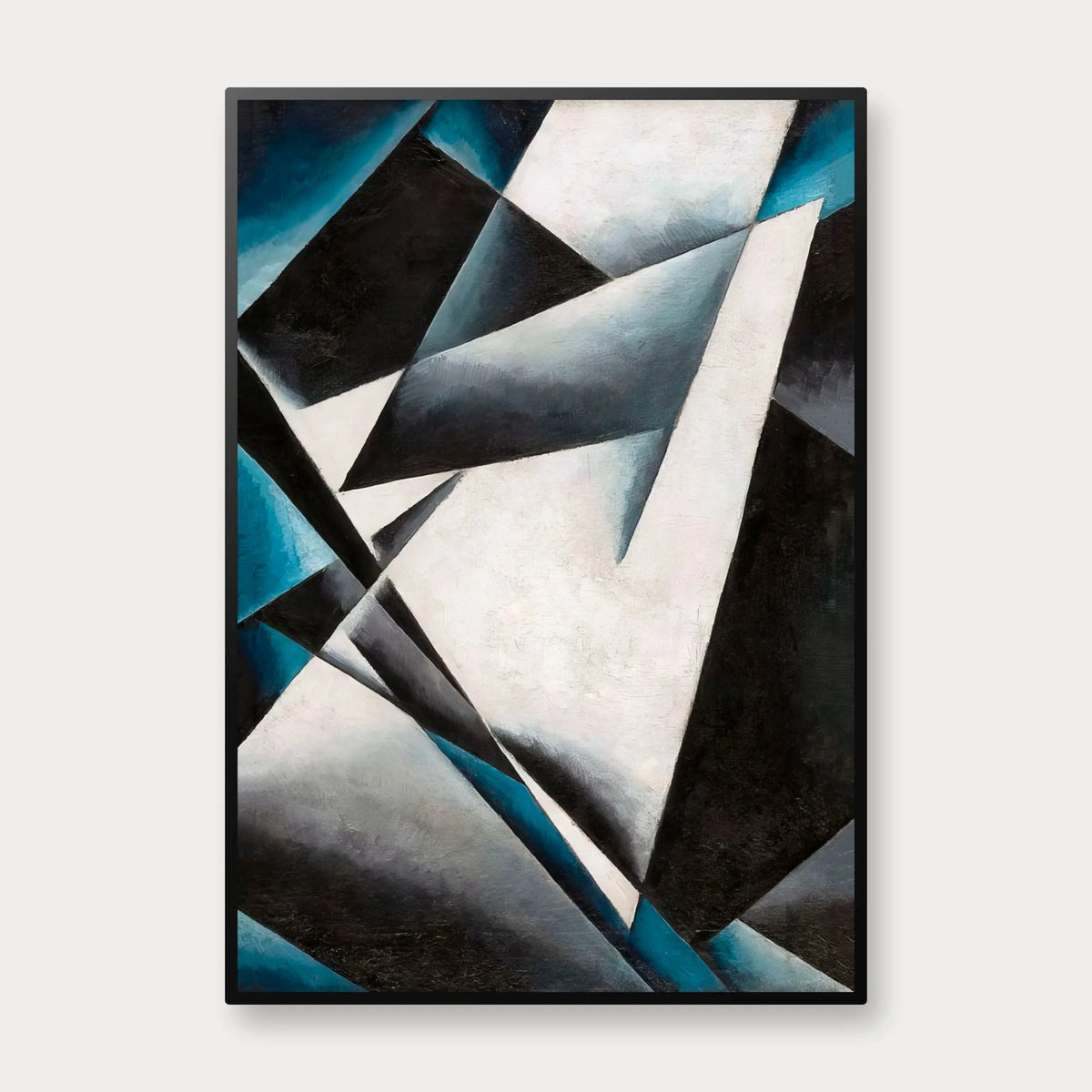 Painterly Architectonics 1918 - Ljubov Popova - 35×50 cm – billede 1