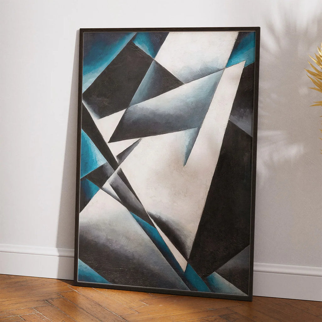 Painterly Architectonics 1918 - Ljubov Popova - 35×50 cm – billede 2