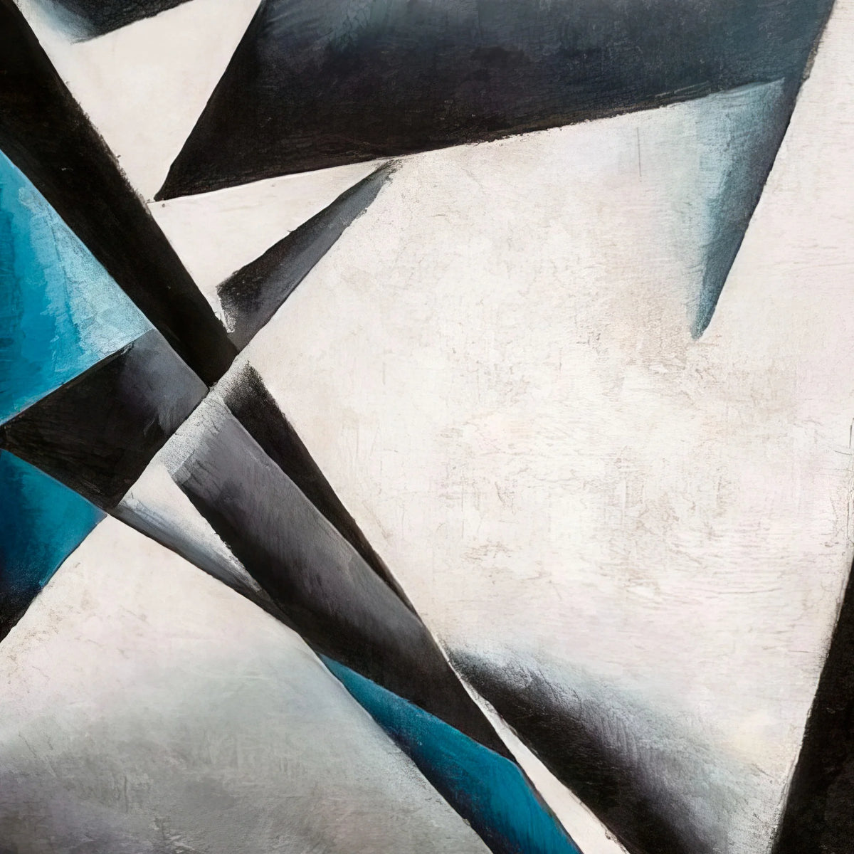Painterly Architectonics 1918 - Ljubov Popova - 35×50 cm – billede 4