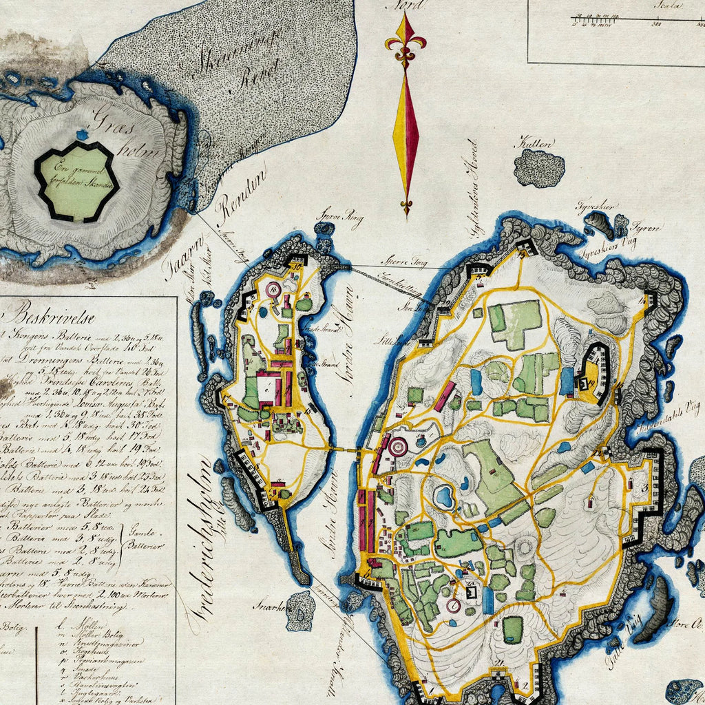 Fæstningen Christiansø 1809 - Plakat – billede 4