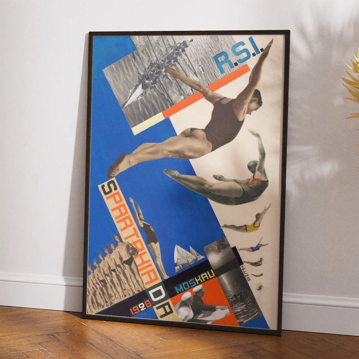 Spartakiaden 1928 - Gustavs Klucis - 35×50 cm – billede 2