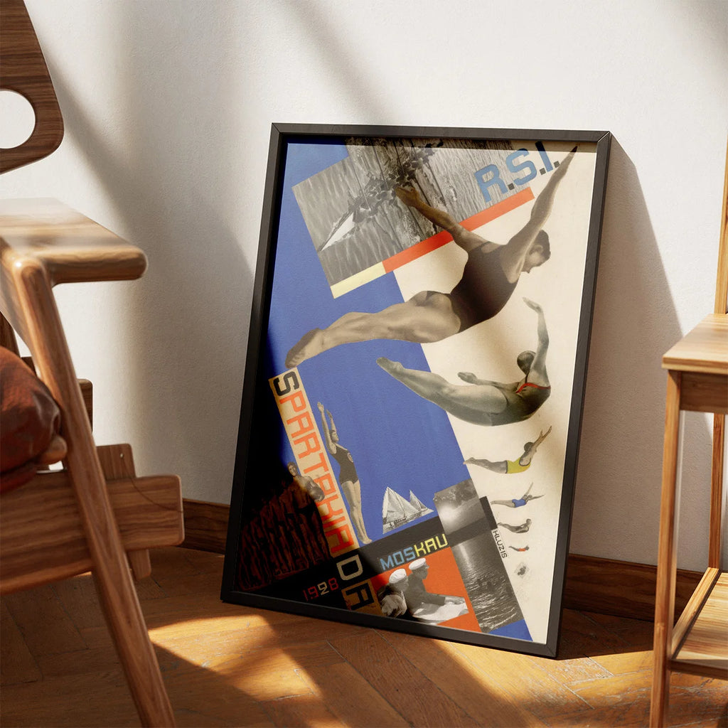 Spartakiaden 1928 - Gustavs Klucis - 35×50 cm – billede 3