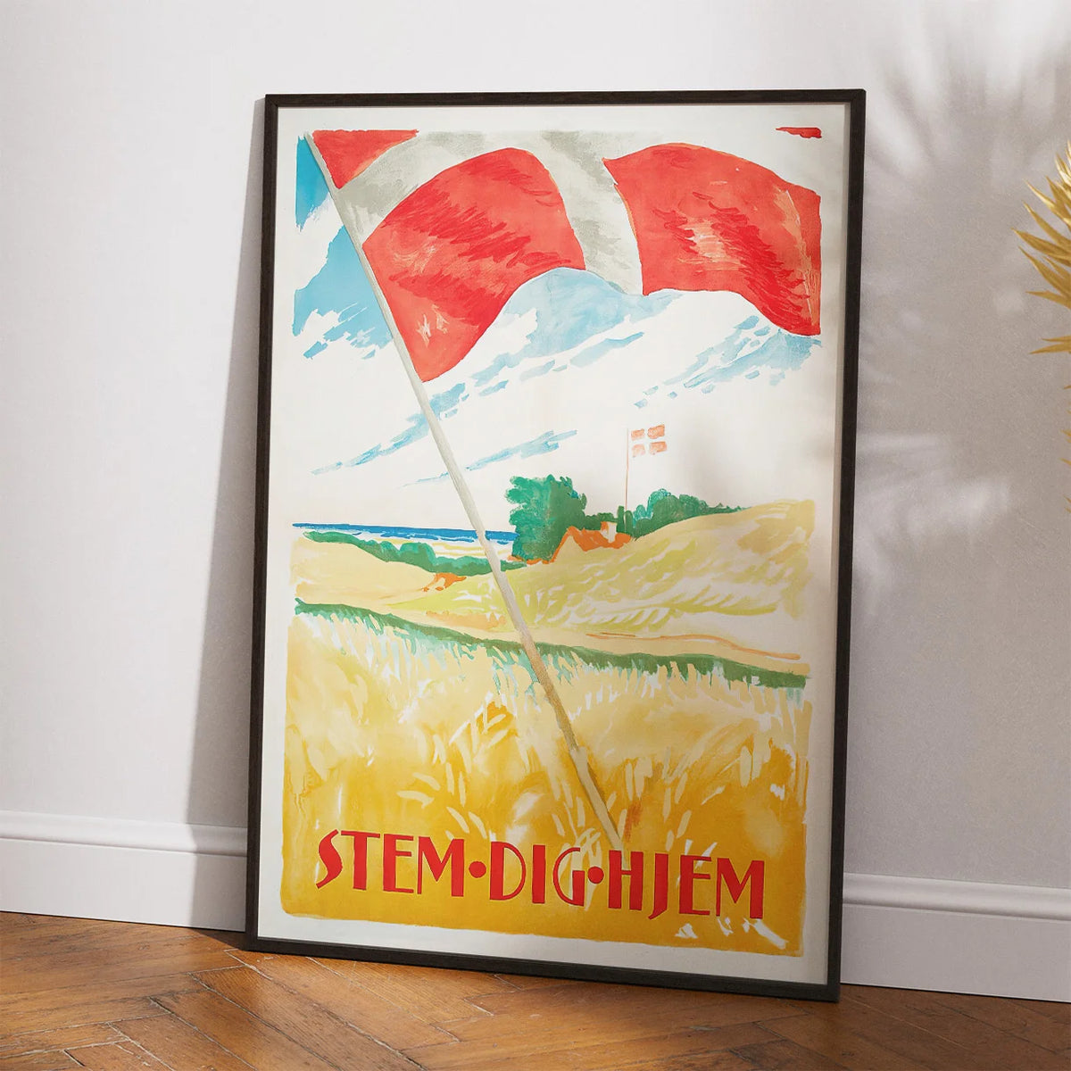 Stem dig hjem 1920 - Thor Bøgelunds genforeningsplakat - 35×50 cm – billede 2