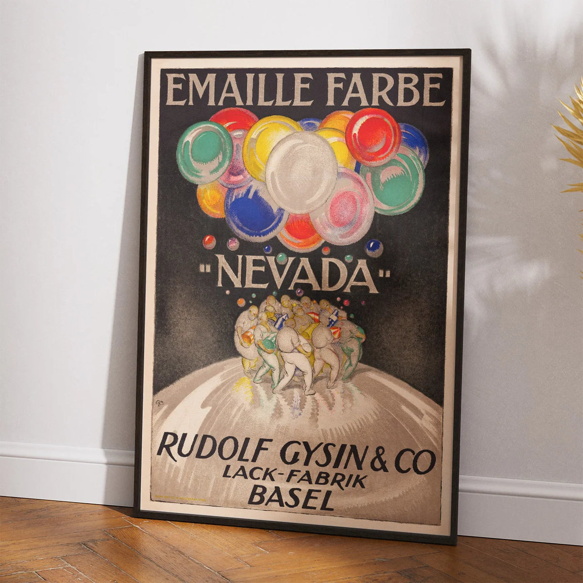 Nevada 1918 - Reklameplakat af Burkhard Mangold – billede 2