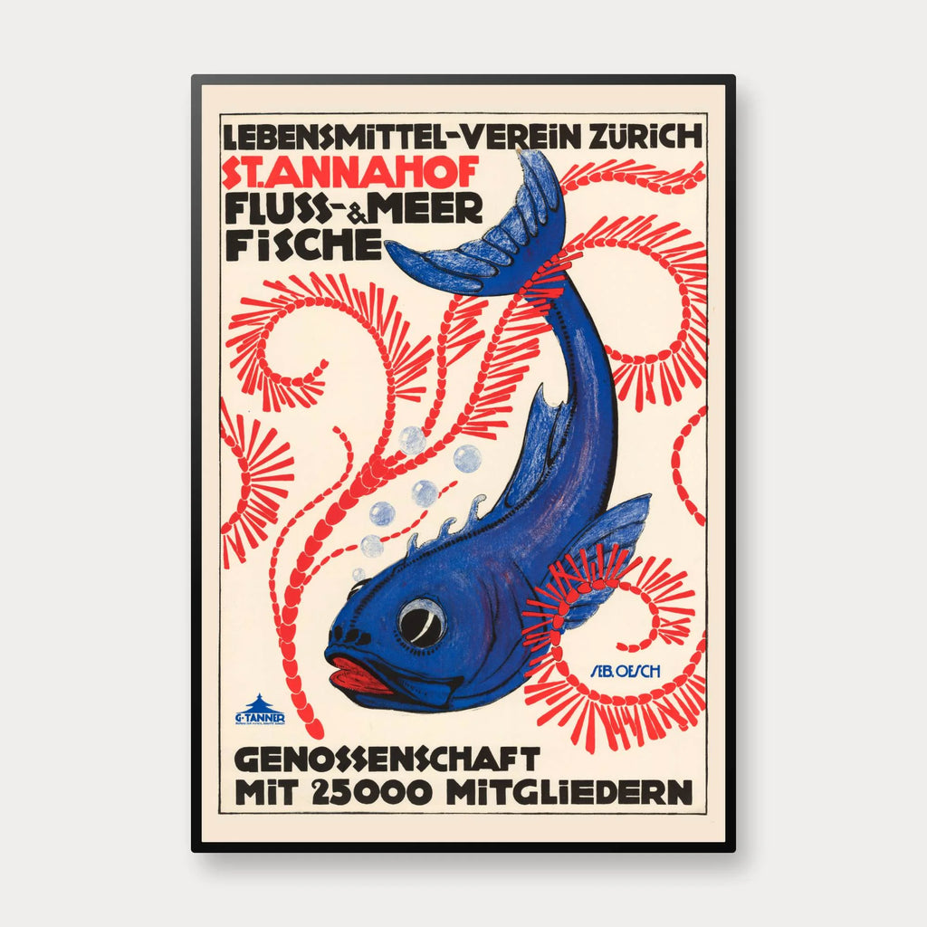 Fisk fra St. Annahof 1914 - Zürich – billede 1
