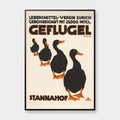 Fjerkræ fra St. Annahof 1914 - Zürich – billede 1