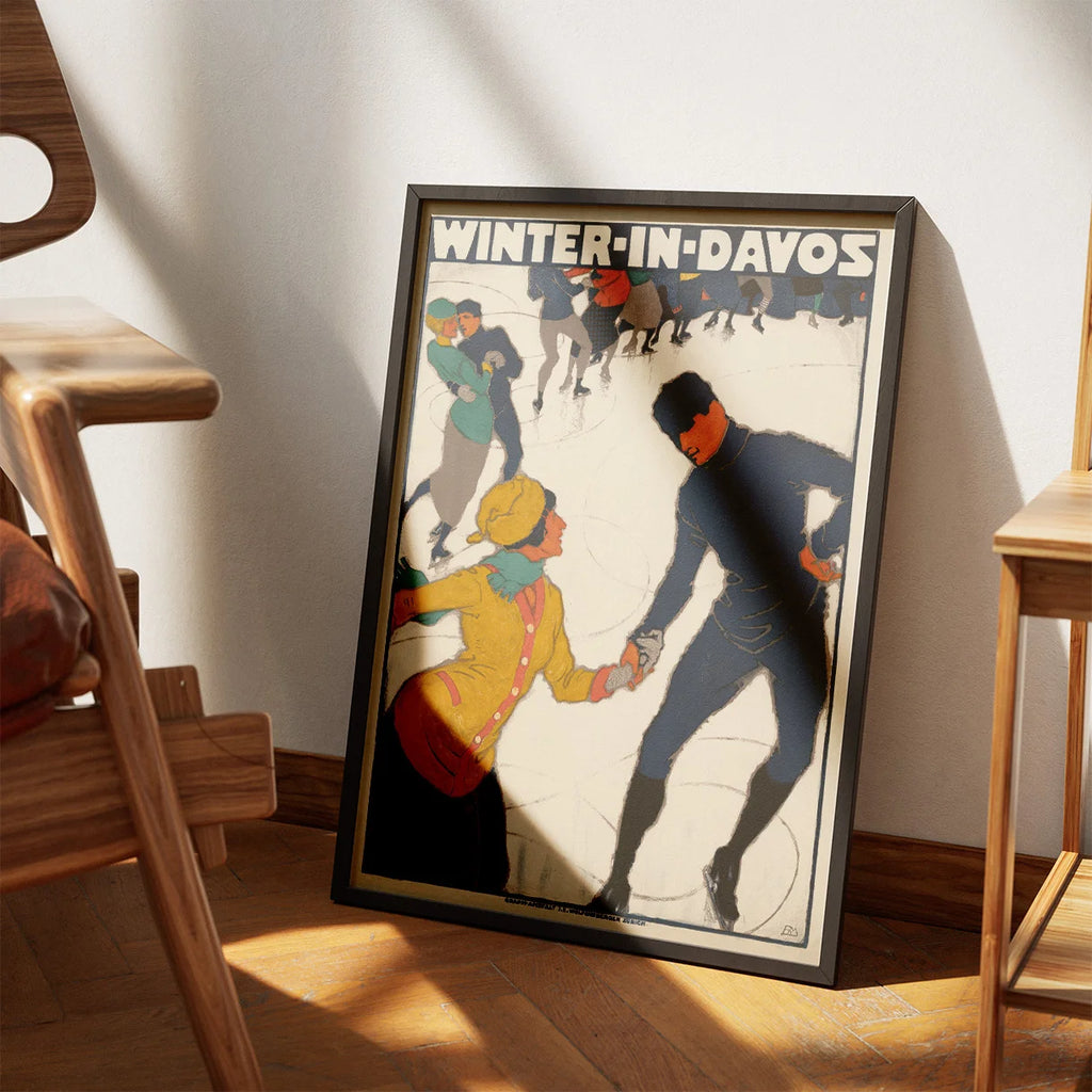 Winter in Davos 1914 - Burkhard Mangold – billede 3
