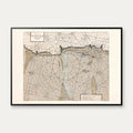 Chart of Jutland 1700 - Engelsk søkort – billede 1