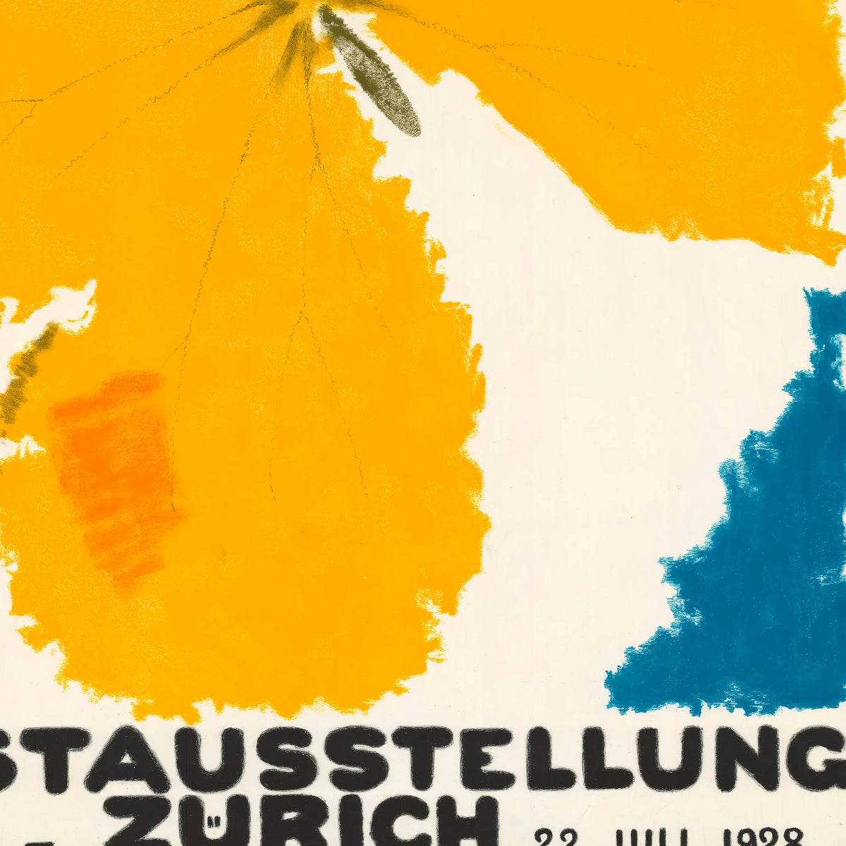 Zürich 1928 - Kunstudstilling af Augusto Giacometti – billede 4