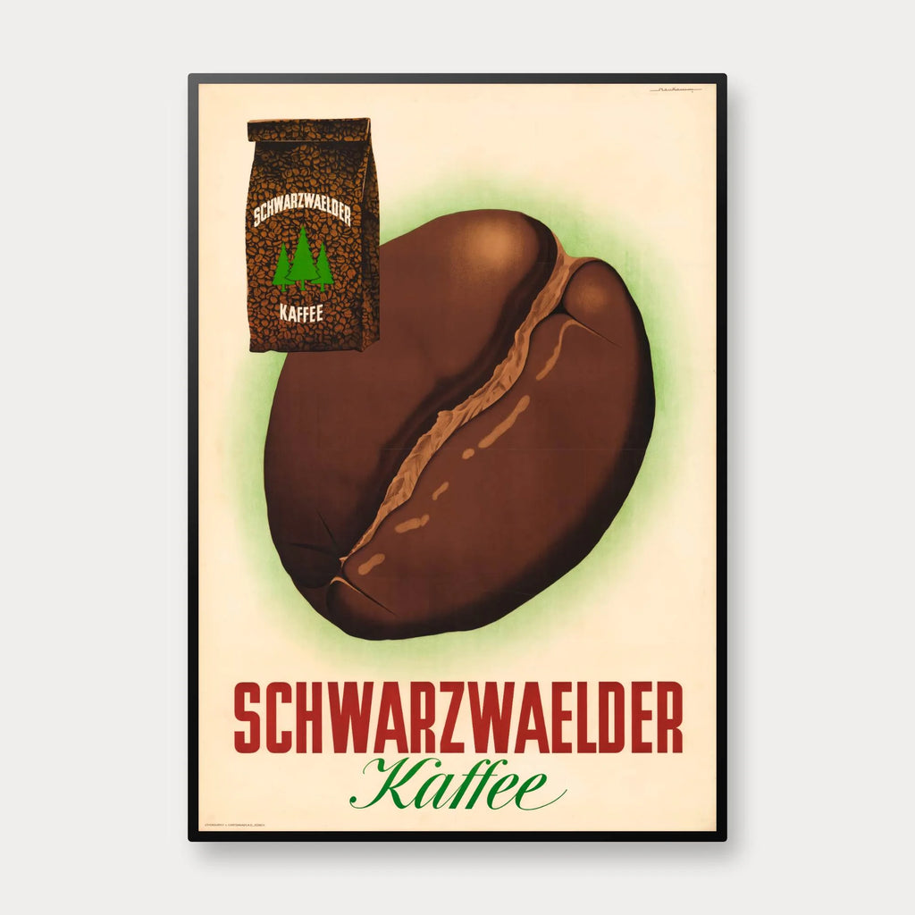 Schwarzwälder Kaffee 1948 - Historisk kaffereklame – billede 1
