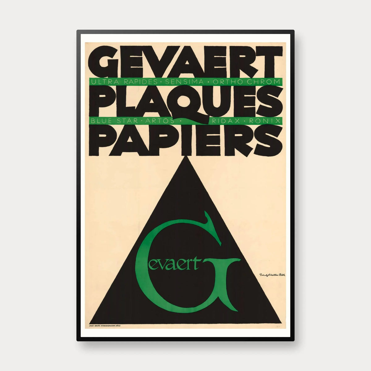 Gevaert 1930 - Fotoplader og fotopapir – billede 1