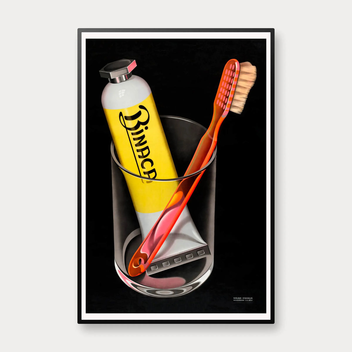 Binaca 1941 - Niklaus Stoecklin - 40×60 cm – billede 1
