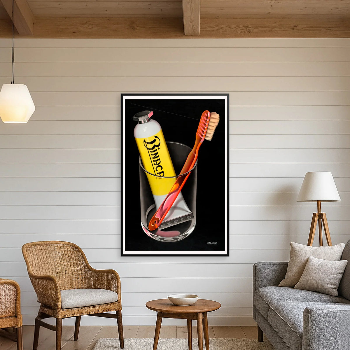 Binaca 1941 - Niklaus Stoecklin - 40×60 cm – billede 3