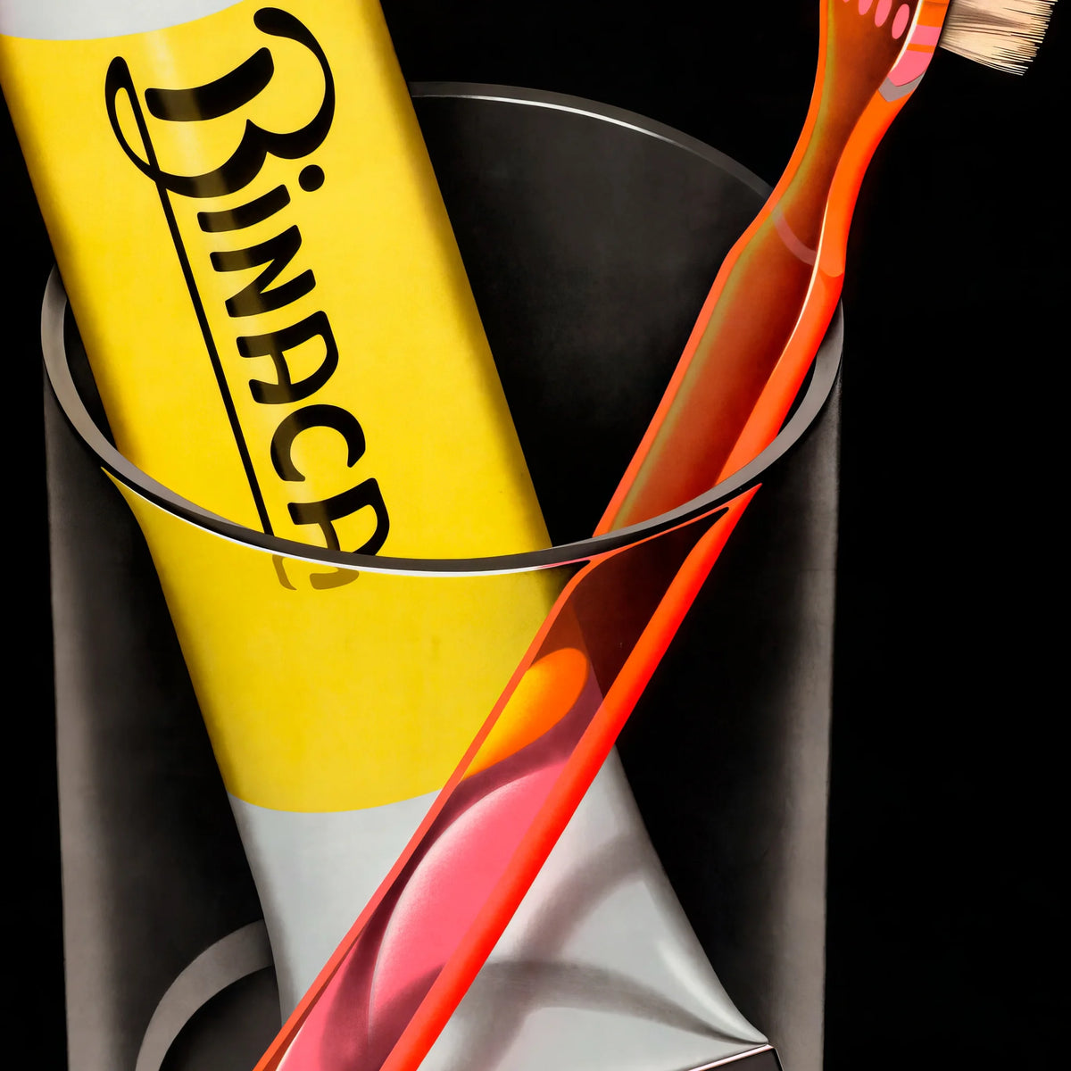 Binaca 1941 - Niklaus Stoecklin - 40×60 cm – billede 4