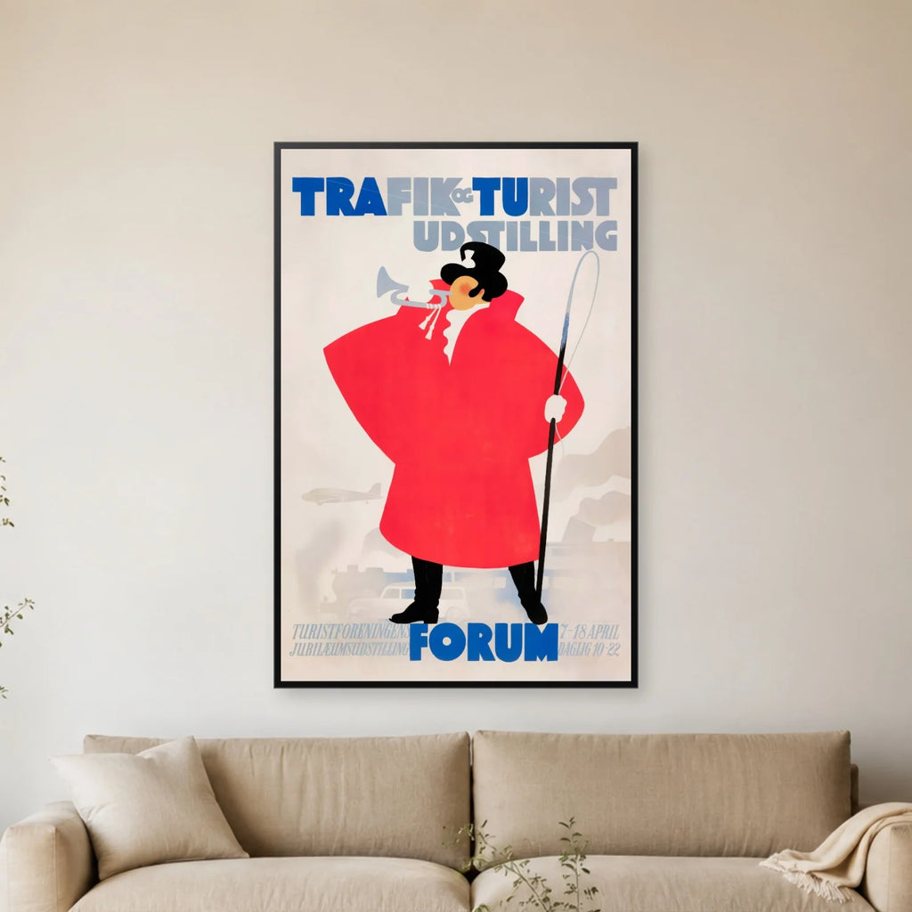 Trafik- og turistudstillingen 1938 - Forum, København - 40×50 cm – billede 3