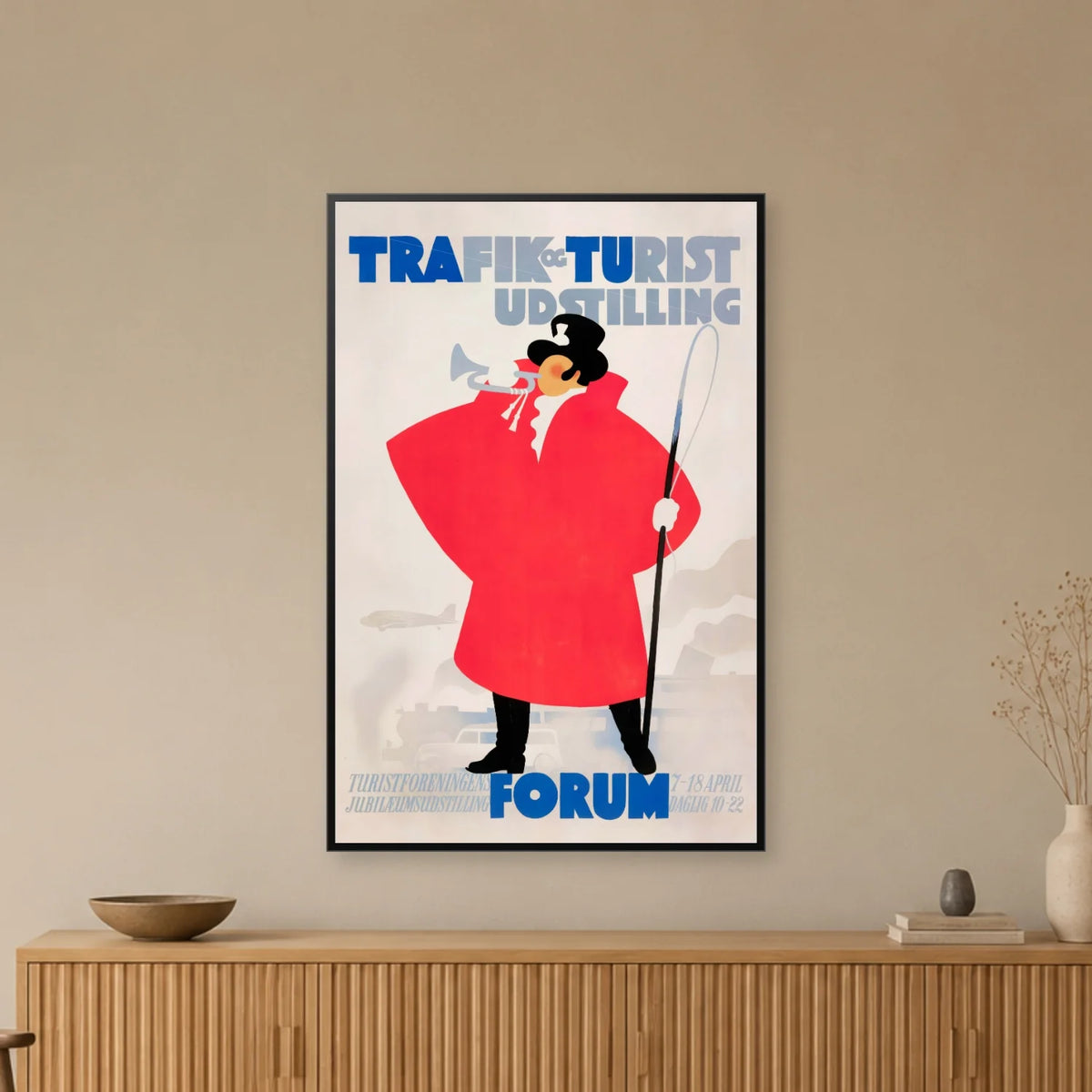 Trafik- og turistudstillingen 1938 - Forum, København - 40×50 cm – billede 2