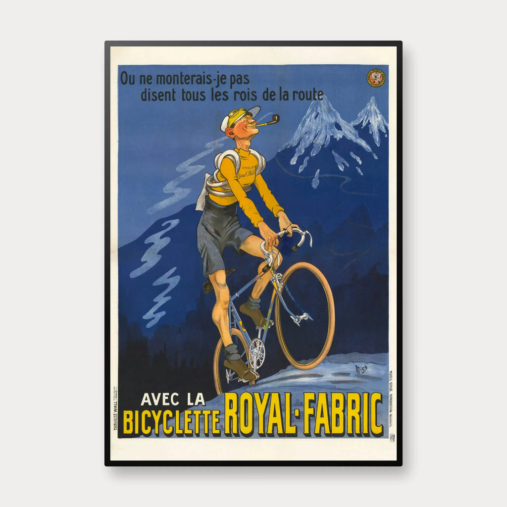 Royal-Fabric 1922 - Cykelreklame af Mich – billede 1