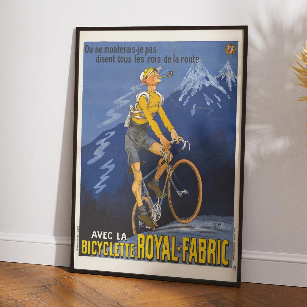Royal-Fabric 1922 - Cykelreklame af Mich – billede 2