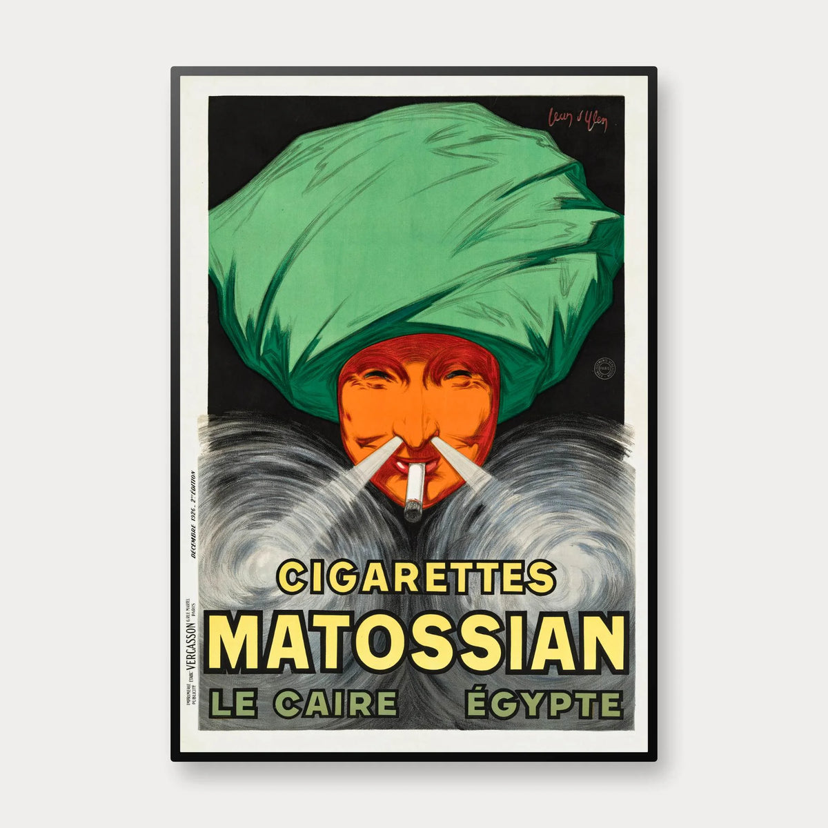 Cigarettes Matossian 1926 - Jean d'Ylen – billede 1