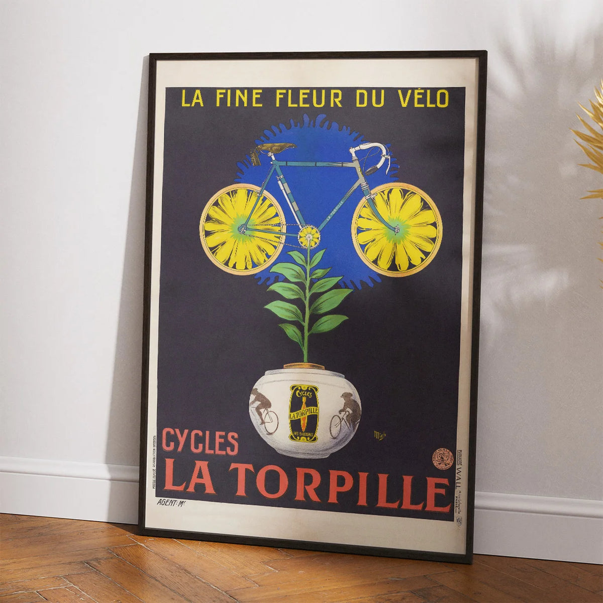 La Torpille 1923 - Cykelreklame af Mich – billede 2