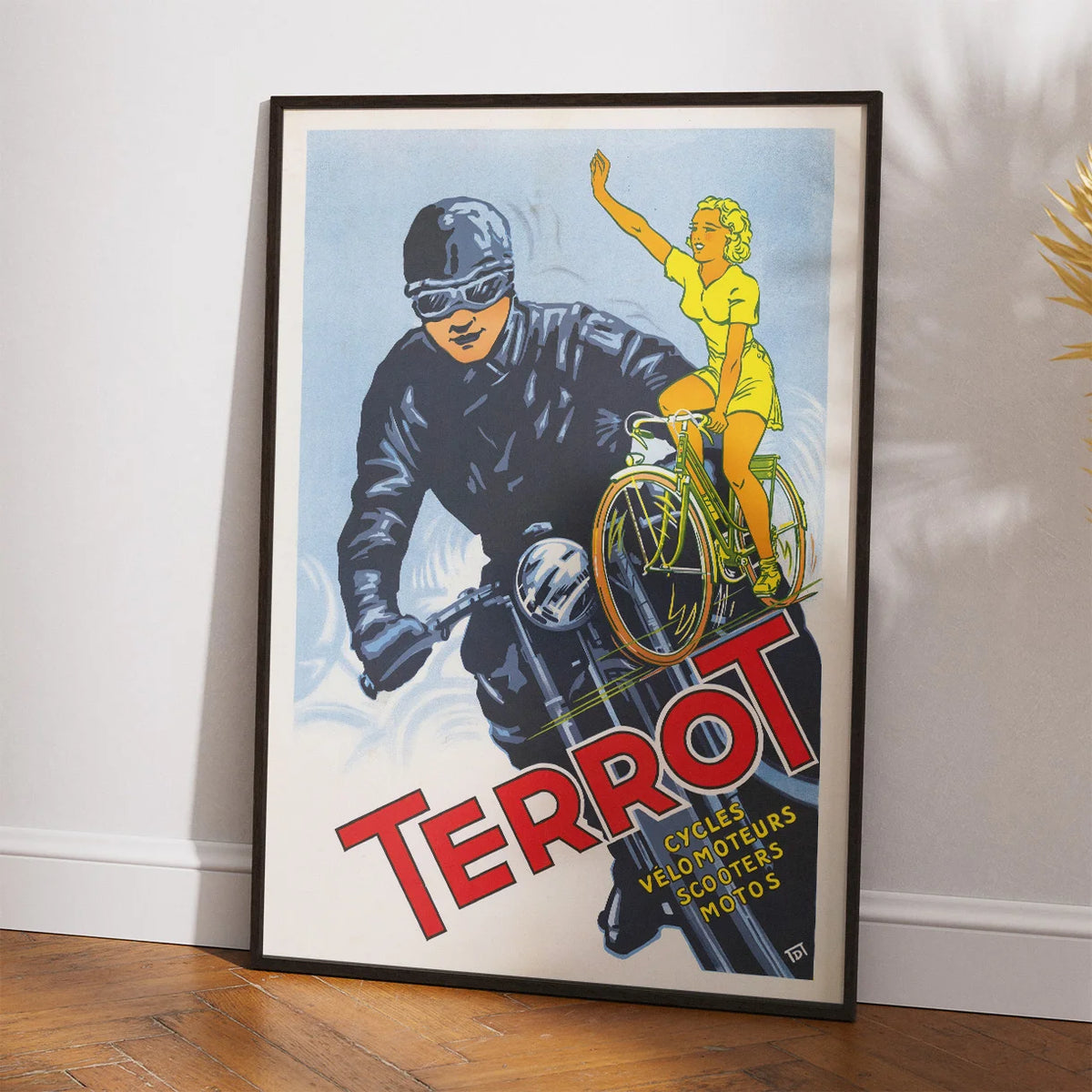 Terrot 1955 - Fransk reklame for cykler og motorcykler – billede 2