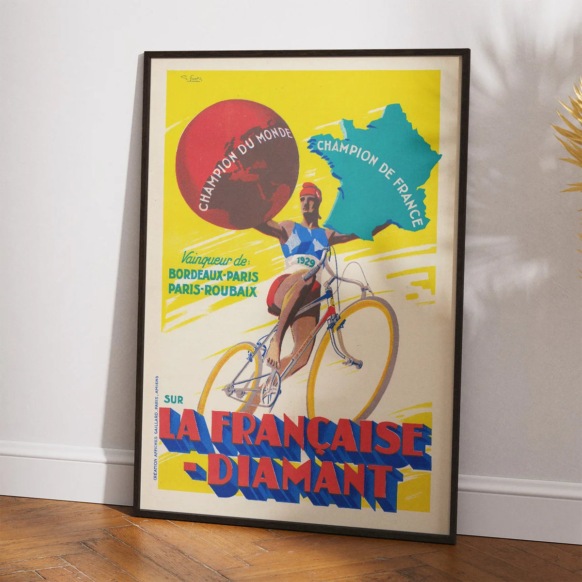 La Française-Diamant 1930 - Cykeltriumfer af Georges Favre – billede 2