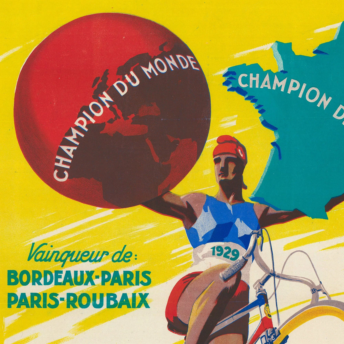 La Française-Diamant 1930 - Cykeltriumfer af Georges Favre – billede 4
