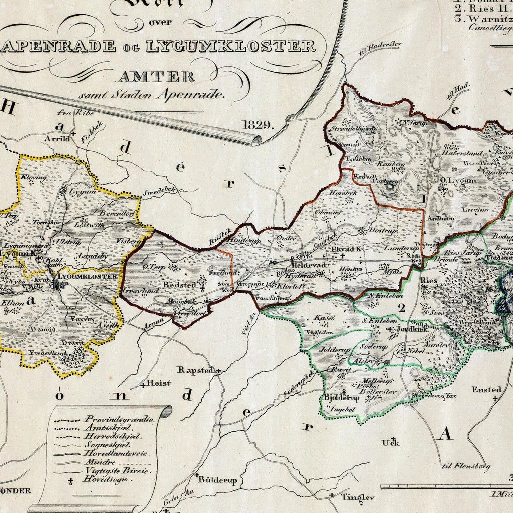 Aabenraa og Løgumkloster Amter 1829 – billede 4