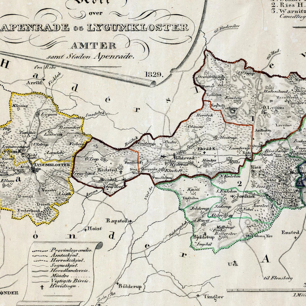 Aabenraa og Løgumkloster Amter 1829 – billede 4