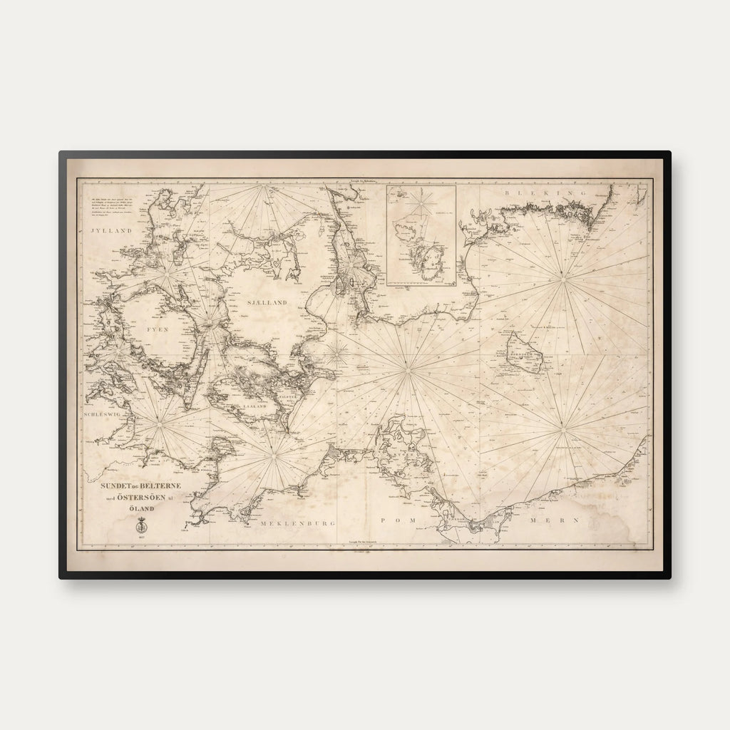 Sundet og Bælterne 1837 - Østersøen til Øland – billede 1