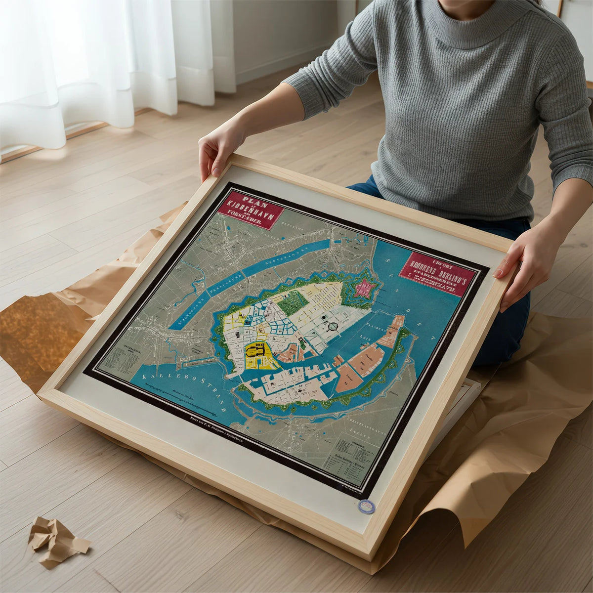Kjøbenhavn med Forstæder 1838 – billede 2