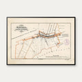 Vesterbro 1841 - Bykort - Plakat – billede 1