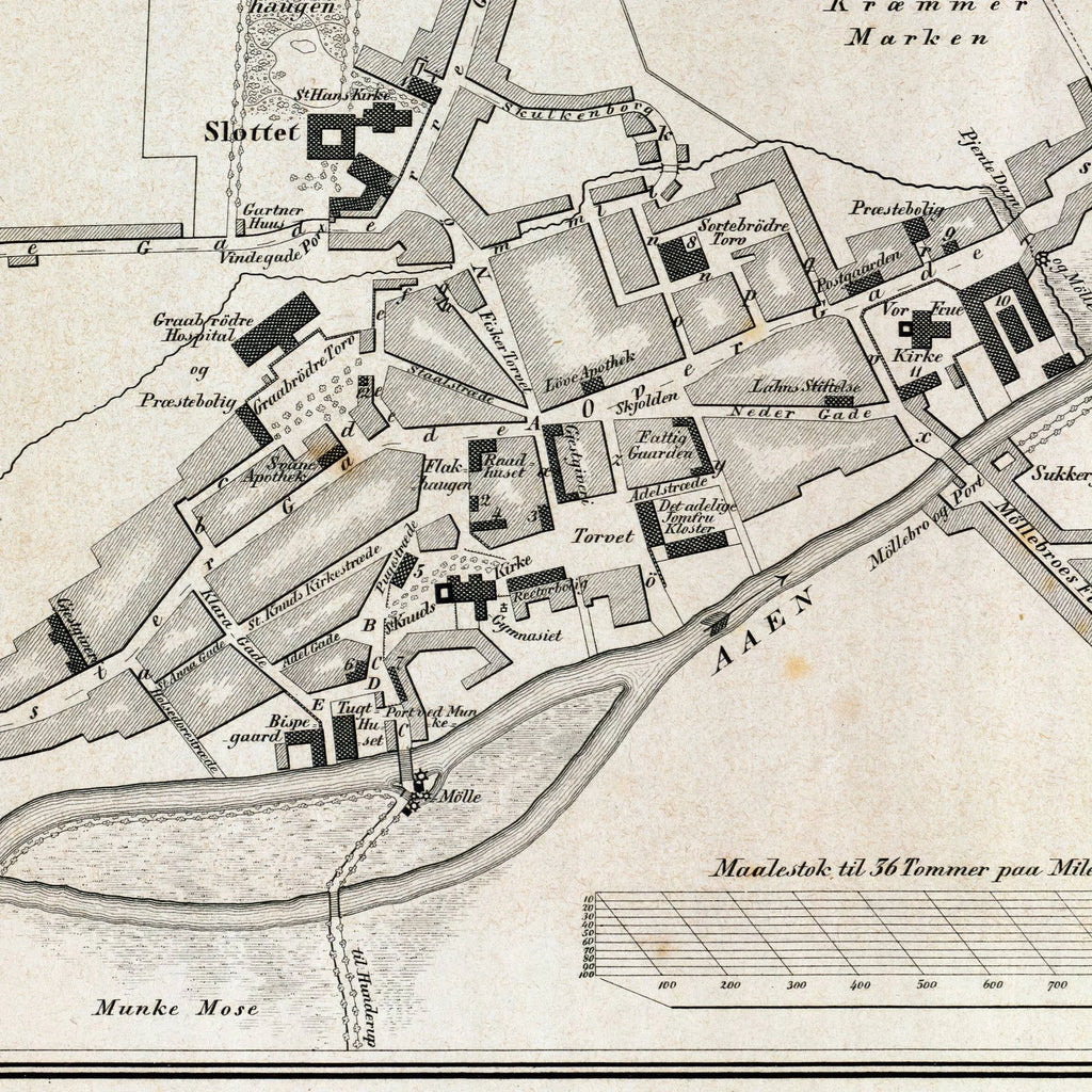 Odense By 1839 - Bykort – billede 4
