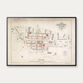 Christianshavn 1841 - Kvarterkort af København – billede 1