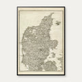 Jylland og Slesvig 1820 - Videnskabernes Selskab – billede 1