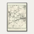 Vesterbro 1858 - Bykort – billede 1