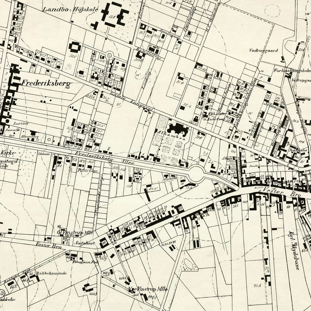 Vesterbro 1858 - Bykort – billede 4