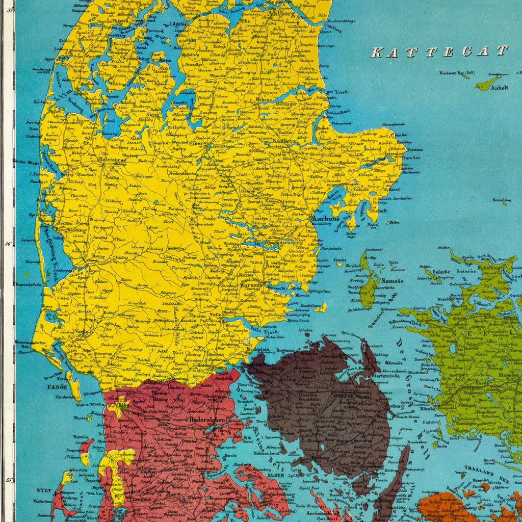 Jylland & De Danske Øer 1860 - R. A. Scholz – billede 4