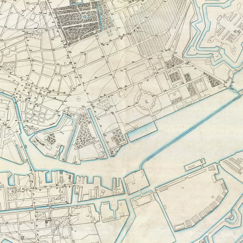 Nivellements-kort over København 1850 – billede 4