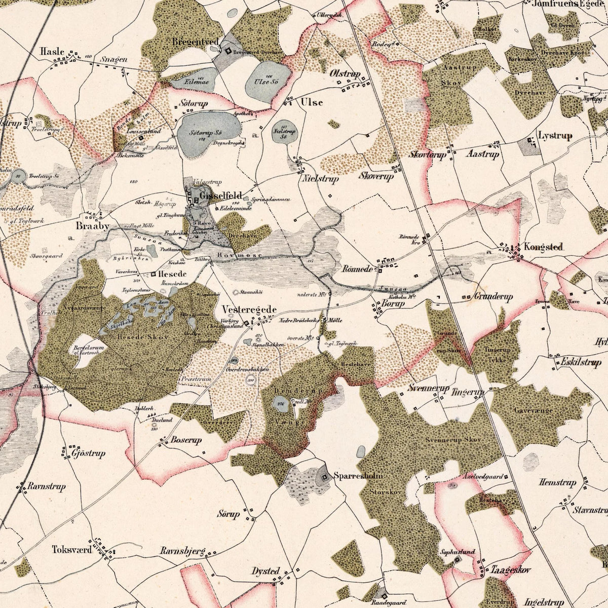 Gisselfeld Kloster og Omegn 1868 – billede 4
