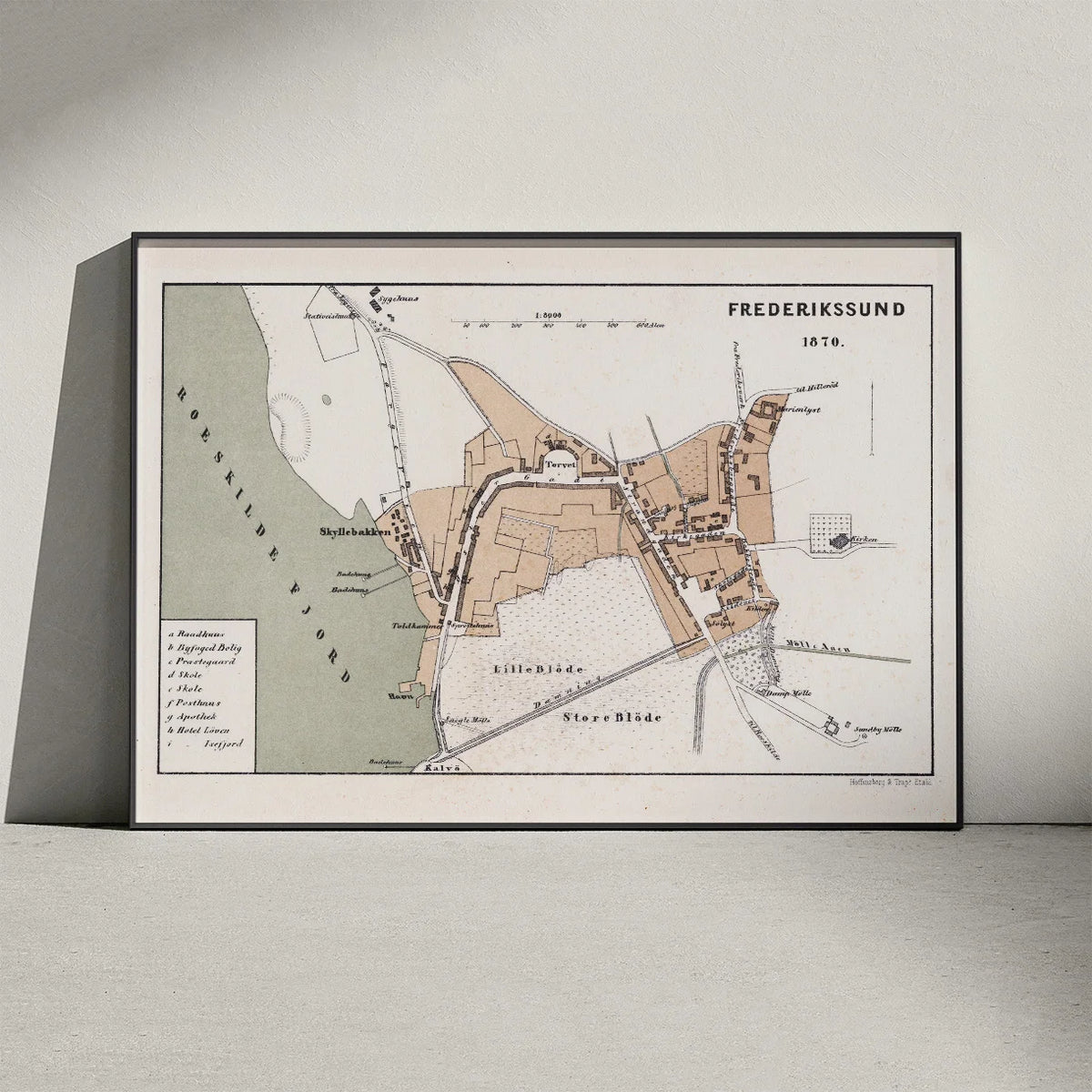 Frederikssund by 1870 - Trap bykort – billede 3