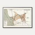 Frederikssund by 1870 - Trap bykort – billede 1