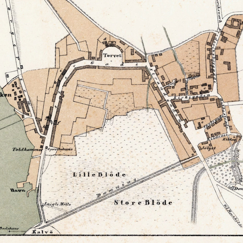 Frederikssund by 1870 - Trap bykort – billede 4
